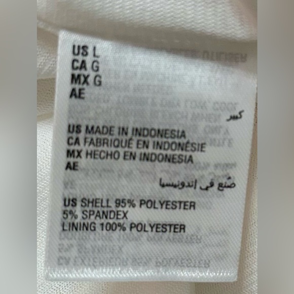 INC International Concepts Cream Leopard Print Sleeveless Front Side Tie Blouse - Picture 9 of 10